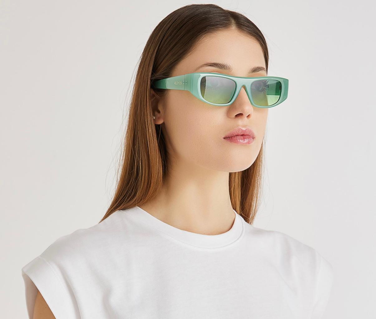 Cod. KL0146 PALERMO SUNGLASSES – GREEN - Image 4